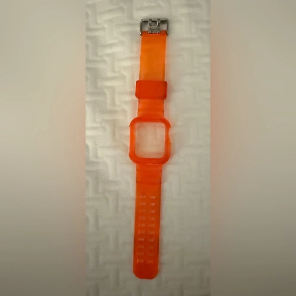 🖤Apple Watch 40 mm Orange Wearable Smartwatch Case